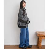 Fレザーブルゾン | RETRO GIRL | 詳細画像13 