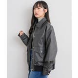 Fレザーブルゾン | RETRO GIRL | 詳細画像15 