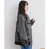 Fレザーブルゾン | RETRO GIRL | 詳細画像17 
