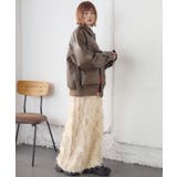 Fレザーブルゾン | RETRO GIRL | 詳細画像19 