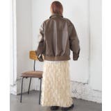 Fレザーブルゾン | RETRO GIRL | 詳細画像20 