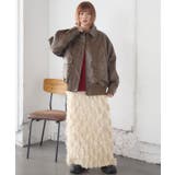 Fレザーブルゾン | RETRO GIRL | 詳細画像21 