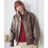 Fレザーブルゾン | RETRO GIRL | 詳細画像22 