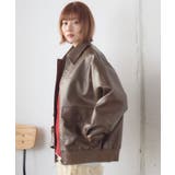 Fレザーブルゾン | RETRO GIRL | 詳細画像24 