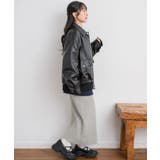 Fレザーブルゾン | RETRO GIRL | 詳細画像5 