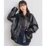 Fレザーブルゾン | RETRO GIRL | 詳細画像6 