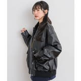 Fレザーブルゾン | RETRO GIRL | 詳細画像7 