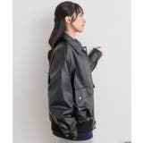 Fレザーブルゾン | RETRO GIRL | 詳細画像9 