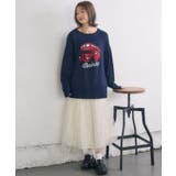 フリル切り替えチュールSK | RETRO GIRL | 詳細画像10 