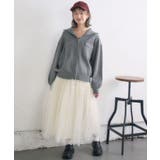 フリル切り替えチュールSK | RETRO GIRL | 詳細画像2 