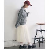 フリル切り替えチュールSK | RETRO GIRL | 詳細画像3 