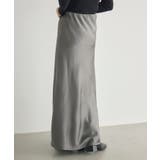 【WEB限定】ヴィンテージサテンロングスカート | RETRO GIRL | 詳細画像13 