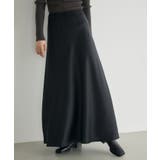 BLK1 | 【WEB限定】ヴィンテージサテンロングスカート | RETRO GIRL