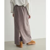 【WEB限定】カットコールロングスカート | RETRO GIRL | 詳細画像16