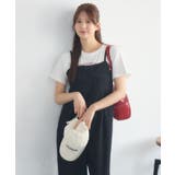 BLK1 | アソートワイドサロペット | RETRO GIRL