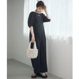 BLK1 | ワイドサロペット2way | RETRO GIRL