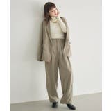 【WEB限定】タックワイドパンツ | RETRO GIRL | 詳細画像34 