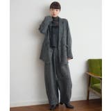 【WEB限定】ツイードタックワイドパンツ | RETRO GIRL | 詳細画像11 