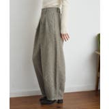 【WEB限定】ツイードタックワイドパンツ | RETRO GIRL | 詳細画像9 