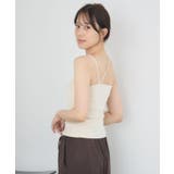 ラメベロアカップ付キャミ | RETRO GIRL | 詳細画像14