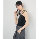 ラメベロアカップ付キャミ | RETRO GIRL | 詳細画像22