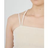 ラメベロアカップ付キャミ | RETRO GIRL | 詳細画像32