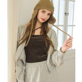 ラメベロアカップ付キャミ | RETRO GIRL | 詳細画像4