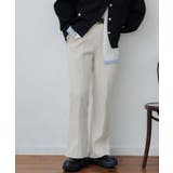 WHT4 | センターシームフレアPT | RETRO GIRL