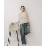 クルーネックシアートップス | RETRO GIRL | 詳細画像10 