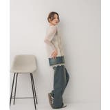 クルーネックシアートップス | RETRO GIRL | 詳細画像11 