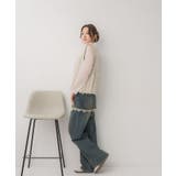 クルーネックシアートップス | RETRO GIRL | 詳細画像13 