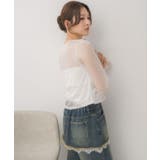 クルーネックシアートップス | RETRO GIRL | 詳細画像15 