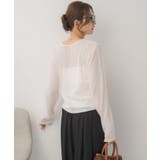 モール刺繍ロンTEE | RETRO GIRL | 詳細画像12 