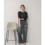 モール刺繍ロンTEE | RETRO GIRL | 詳細画像14 