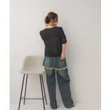 モール刺繍ロンTEE | RETRO GIRL | 詳細画像16 