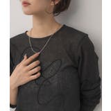 モール刺繍ロンTEE | RETRO GIRL | 詳細画像30 