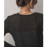 モール刺繍ロンTEE | RETRO GIRL | 詳細画像34 