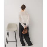 モール刺繍ロンTEE | RETRO GIRL | 詳細画像8 