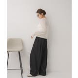 モール刺繍ロンTEE | RETRO GIRL | 詳細画像9 