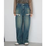 スカートドッキングデニムPT | RETRO GIRL | 詳細画像12 