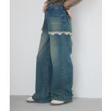 スカートドッキングデニムPT | RETRO GIRL | 詳細画像15 