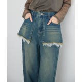 スカートドッキングデニムPT | RETRO GIRL | 詳細画像18 