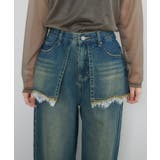 スカートドッキングデニムPT | RETRO GIRL | 詳細画像19 