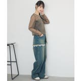 スカートドッキングデニムPT | RETRO GIRL | 詳細画像9 