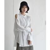 WHT2 | 肩スリットシアーSH | RETRO GIRL