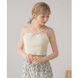 ショートテレコキャミ | RETRO GIRL | 詳細画像14 