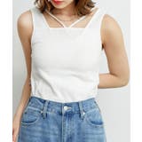 WHT1 | デザインカップ付タンク | RETRO GIRL