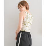 柄テレコカップ付タンク | RETRO GIRL | 詳細画像10 