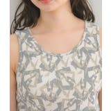 柄テレコカップ付タンク | RETRO GIRL | 詳細画像19 