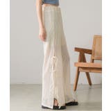 サイドリボンメッシュPT | RETRO GIRL | 詳細画像1